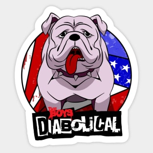 the boys diabolical Sticker